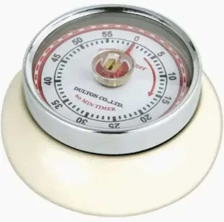 Frieling Retro Kitchen Timer- Cream