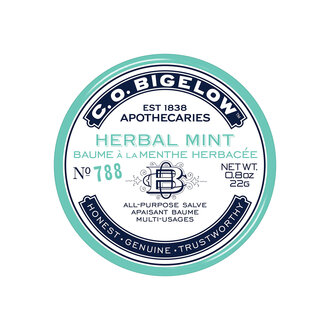 Co Bigelow Herbal Mint All-Purpose Salve Tin No. 788