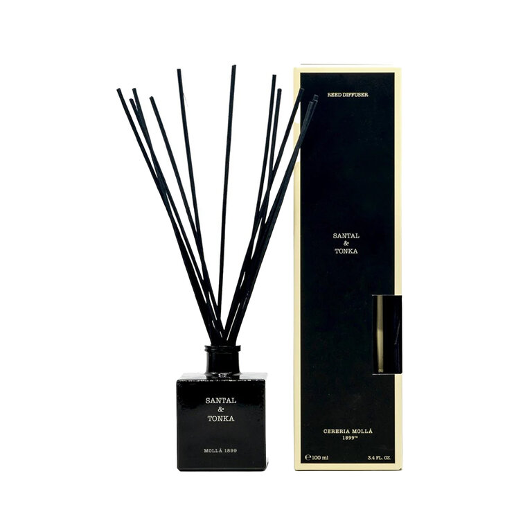 Cereria Molla Santal & Tonka Reed Diffuser 3.4oz