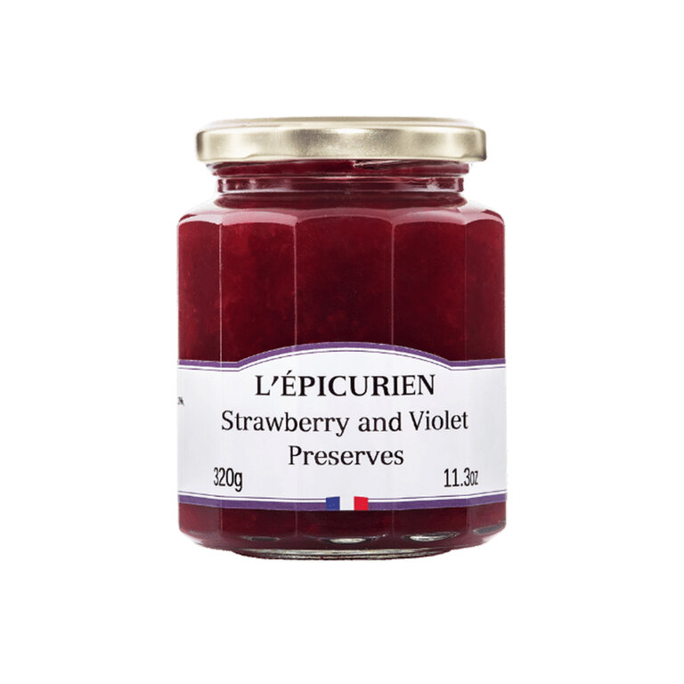 L’épicurien Jam- Strawberry & Violet