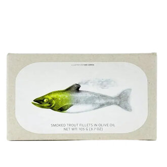 Jose Gourmet Smoked Trout Fillets in Olive Oil