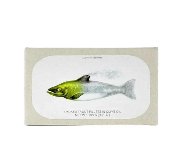 Jose Gourmet Smoked Trout Fillets in Olive Oil