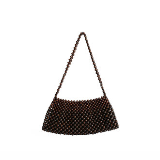 Bembien Brown Terra Beaded Bag