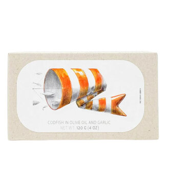 Jose Gourmet Codfish in Olive Oil and Garlic