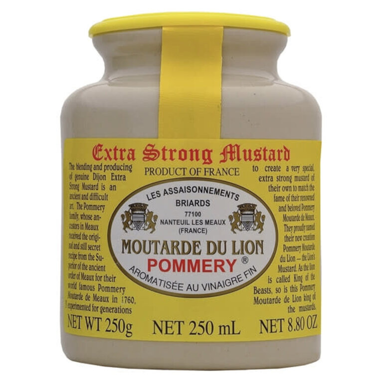 Mustard- Pommery Lion's (Dijon) 8.8oz