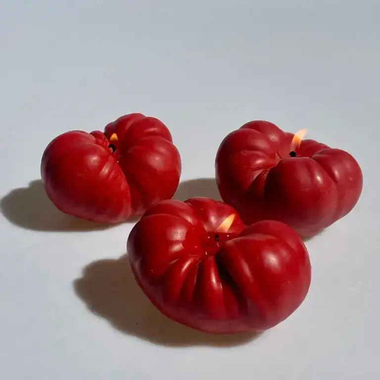 Candle- Heirloom Tomato Red