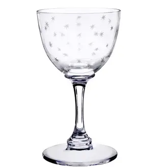Liqueur Glass- Stars  Design