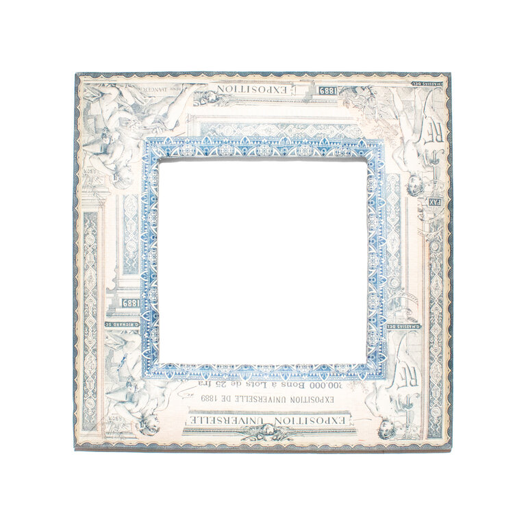 French Ephemera Frame #38