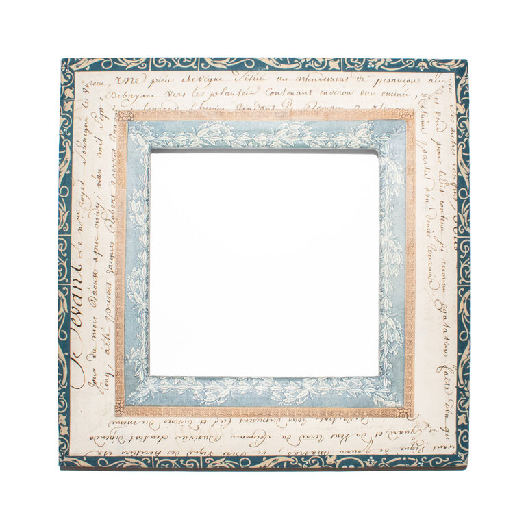 French Ephemera Frame #39