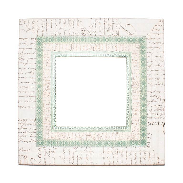 French Ephemera Frame #40