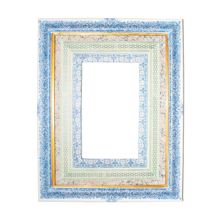 French Ephemera Frame  #41