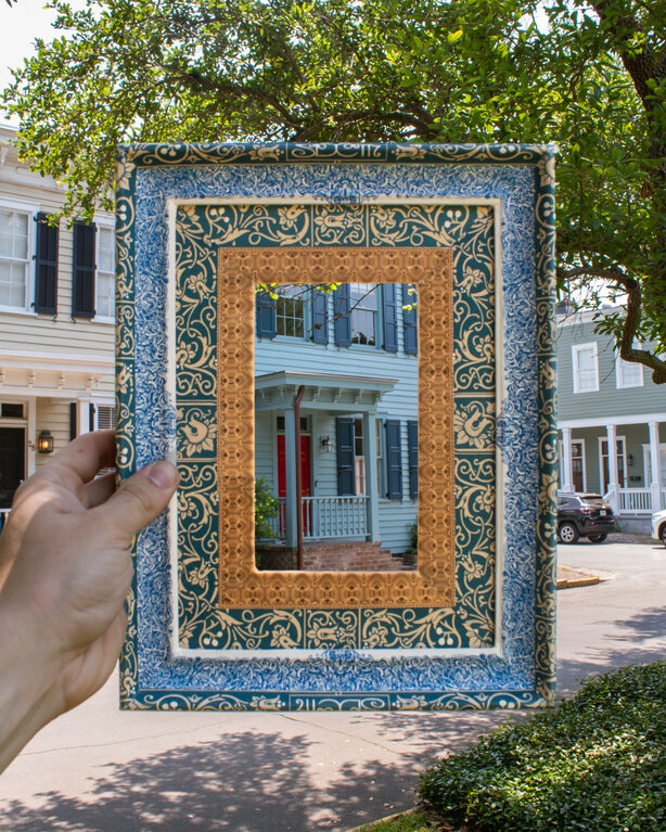 French Ephemera Frame #37