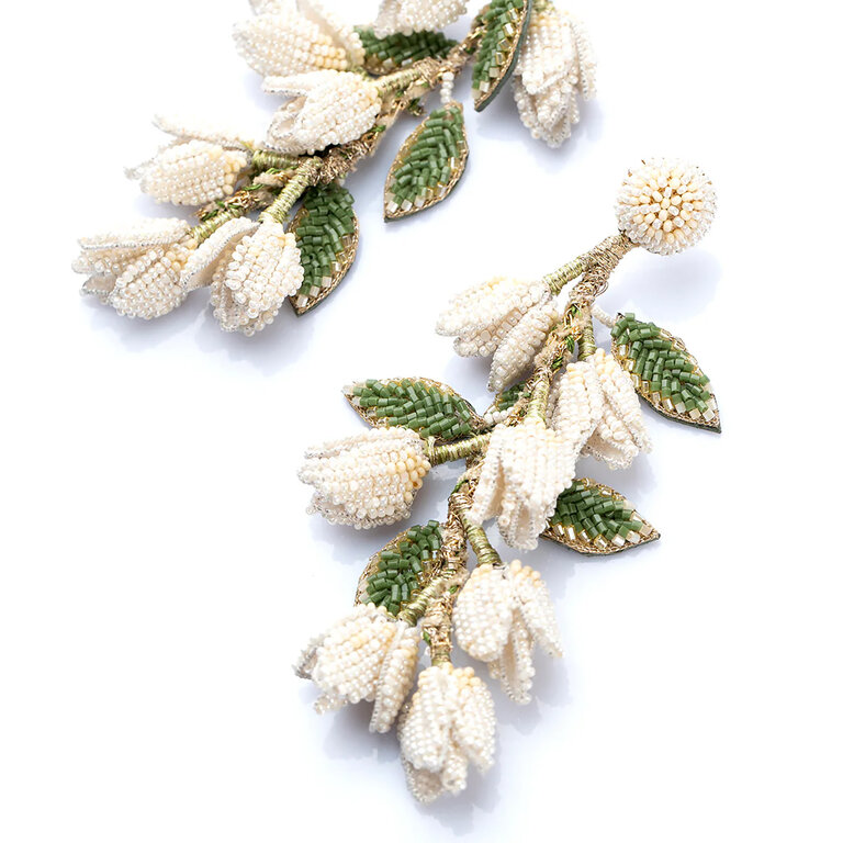 Deepa Gurani Ivory Madelief Earring