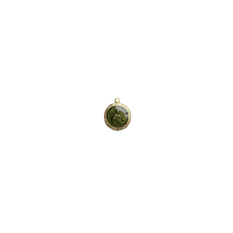 Fallen Aristocrat Charm- Sacred Heart Medal,
