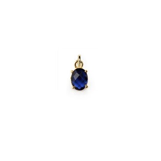 Fallen Aristocrat Navy Birthstone Charm
