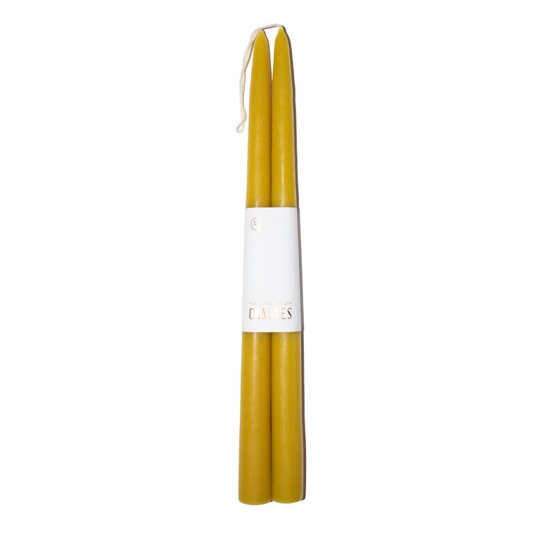 Citrine Taper Candle