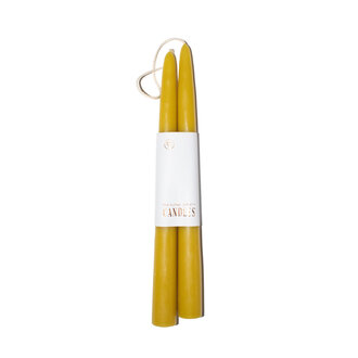 Citrine Taper Candles