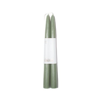 Moss Taper Candle