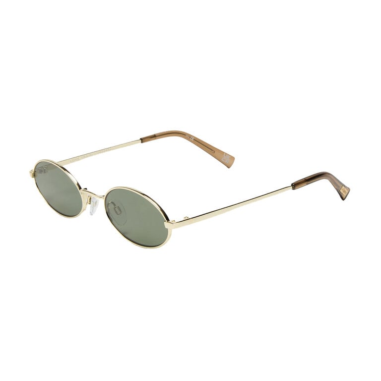 Le Specs Bright Gold Love Train Sunglasses