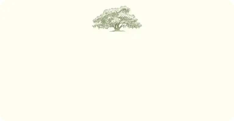 Alexa Pulitzer Oak Tree Flat Notes Stationery Set – 10 Pack