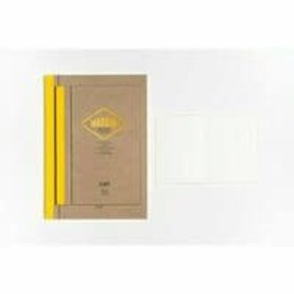 LIFE Notebook- Margin Yellow / Grid Size: A5