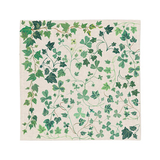 Nathalie Lete Ivy Ivory Linen Napkin
