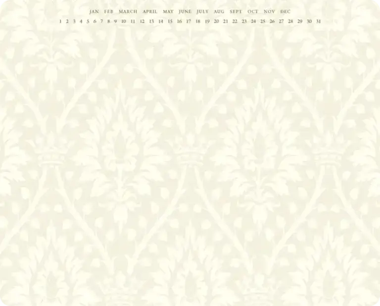 Alexa Pulitzer Crown Allover Mousepad Notepad