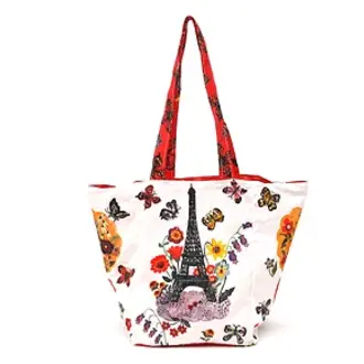 Nathalie Lete Eiffel Tower Tote Bag