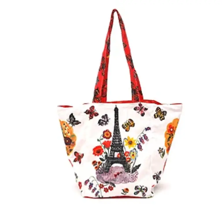 Nathalie Lete  Eiffel Tower Tote Bag