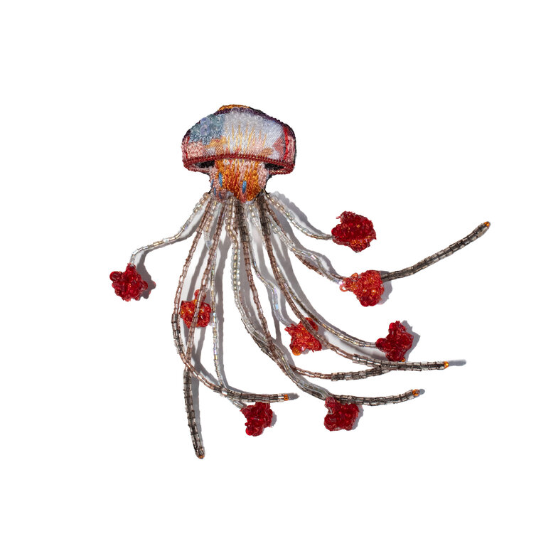 Trovelore Sea Nettle Jellyfish Brooch