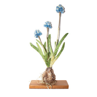 Trovelore Beaded Grape Hyacinth Art Object