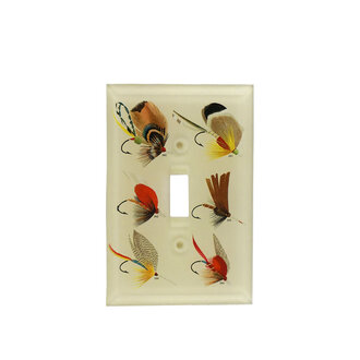 John Derian Bass Fly #240 Switch Plate Cover
