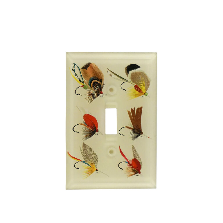 John Derian Bass Fly #240 Switch Plate Cover