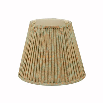 Green Kiara Pleated Lampshade