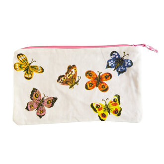 Nathalie Lété Butterfly Print Pouch