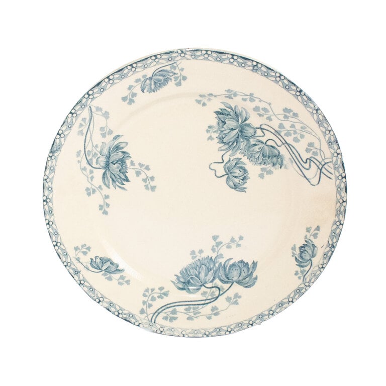 Blue Royat Terre de Fer Plate