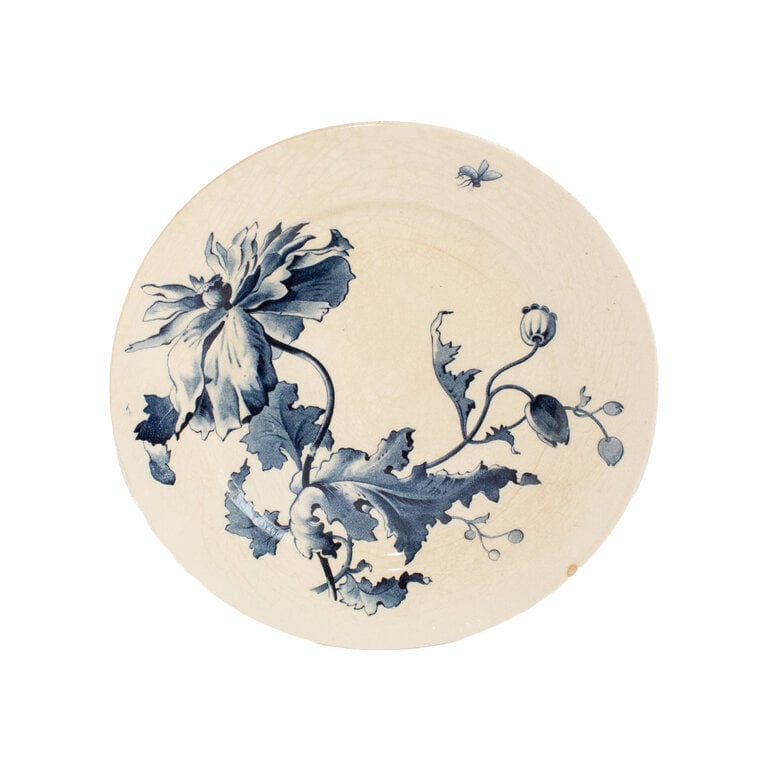 Blue Terre de Fer Plate