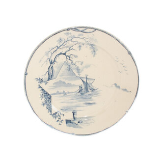 1900s Marines Petrus Regout Plate