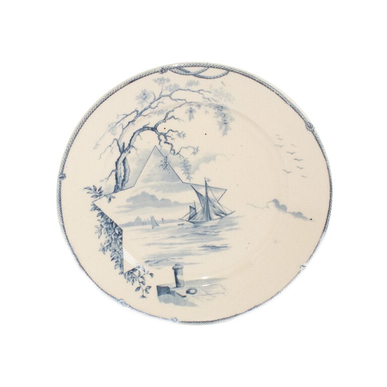 1900s Marines Petrus Regout Plate