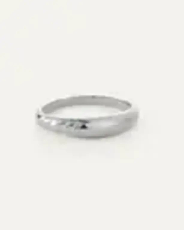 Jenny Bird Bangle- Nelle Silver Size Med