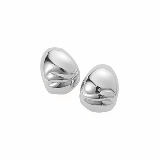 Jenny Bird Nelle Silver Hoops