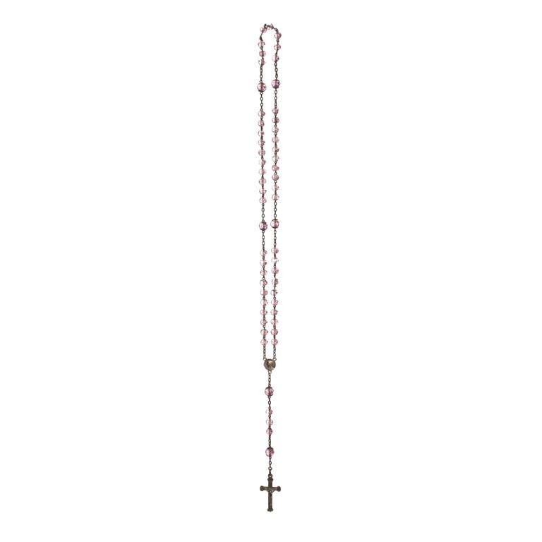 Rosary- Vintage Purple