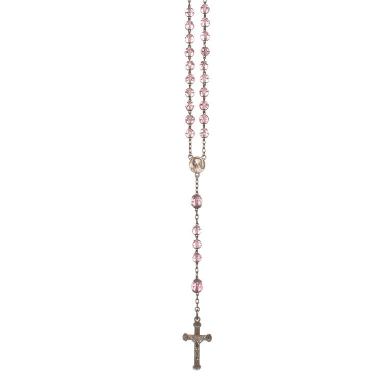 Rosary- Vintage Purple