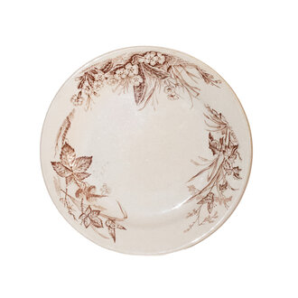 Brown Terre de Fer Plate