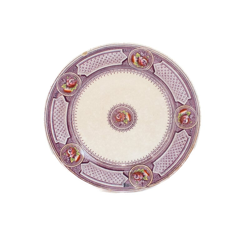 Le Grand Depot English Earthenware Plate