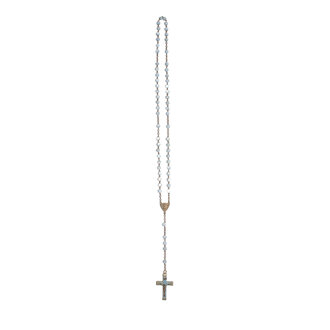 Vintage Pale Blue Rosary