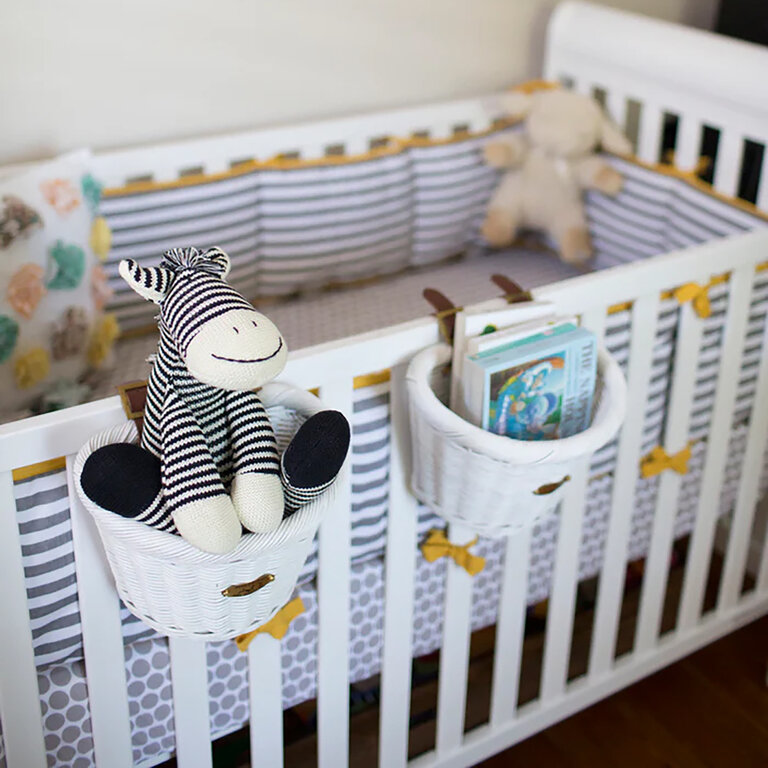 White Cruiser Child Bike Basket