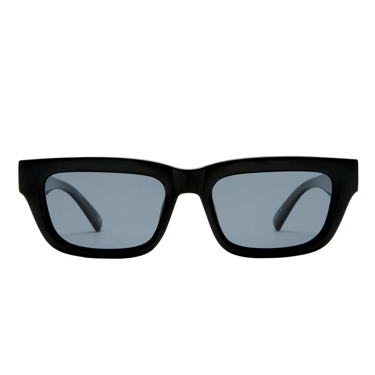 Le Specs Black Le Castle Sunglasses