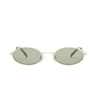 Le Specs Bright Gold Love Train Sunglasses