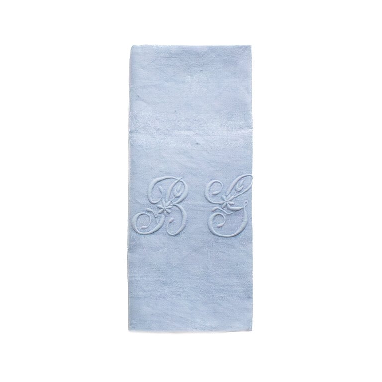 Hand-dyed Napkins with Embroidered Initials